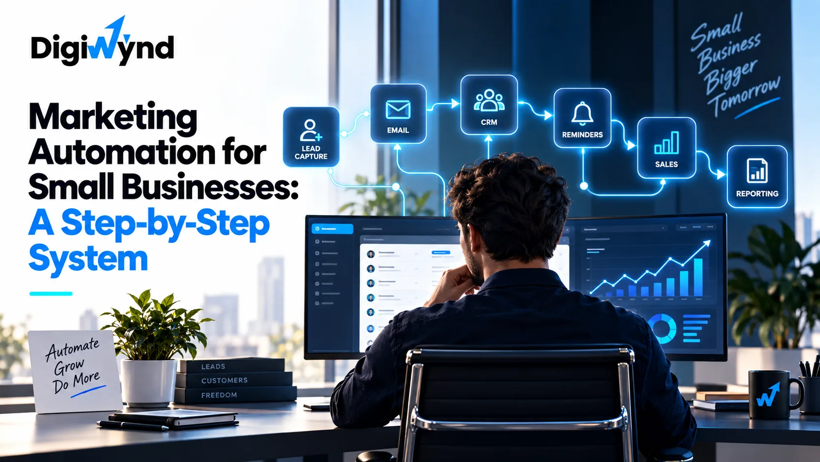 Marketing Automation for Small Businesses: A Step-by-Step System featured image